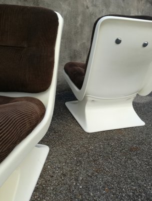 Vintage French Lounge Chairs By Albert Jacob For Grosfillex Set Of 2 For Sale At Pamono