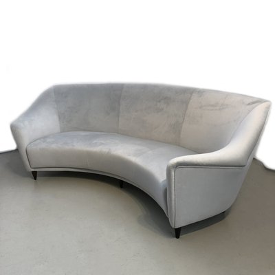 Mid Century Curved Sofa By Ico Luisa Parisi For Ariberto Colombo