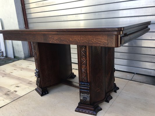 Folding Dining Table 1920s for sale at Pamono