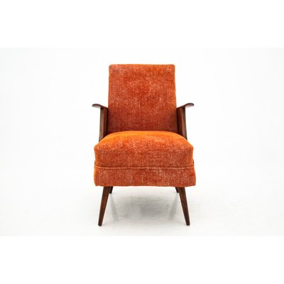 Mid Century Orange Armchair 1950s For, Burnt Orange Armchair