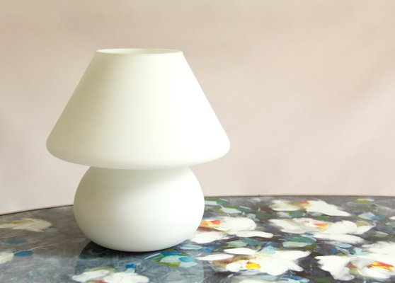 Glass mushroom table lamp store