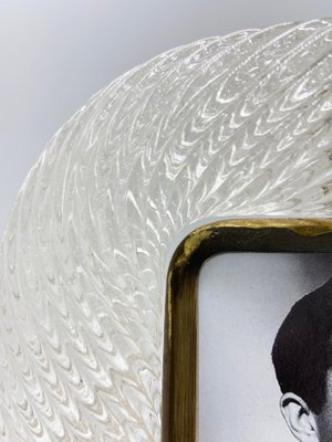 Torciglione Murano Gl Photo Frame Attributed To Venini 1940s Photo Frame Attributed To Venini 1940s