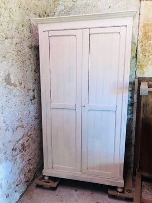 Beige Vintage Schrank In Weiss 1970er Bei Pamono Kaufen