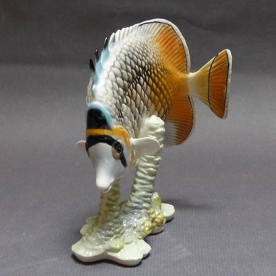 Fisch Porzellan Figur von Göbel