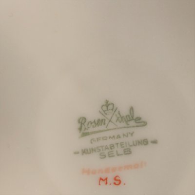 洋書 Porzellanmalerei Faszination Rosen 早割チケット Rosenthal CLASSIC Germany Roses/Gold Trim