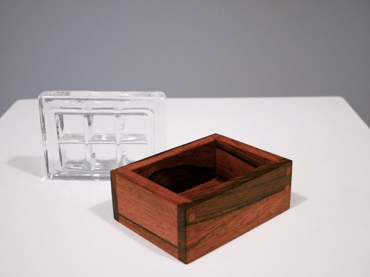 Swedish Rosewood Jewelry Box By Hellsten Lars For Skruf 1960s For Sale At Pamono