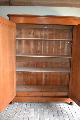 Large Antique Oak Cabinet For Sale At Pamono