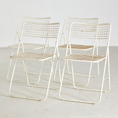 ted net folding chair by niels gammelgaard for ikea 1970s
