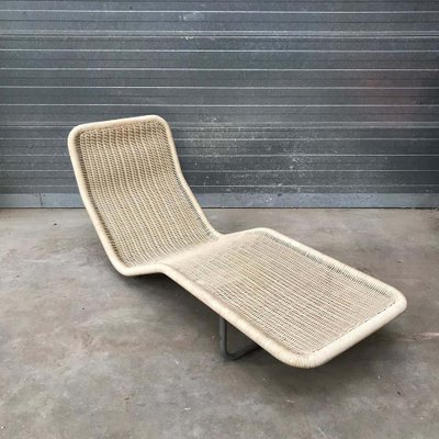 Plastic outdoor chaise top