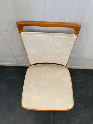 photo Faux Leather Dining Chairs Set Of 6 pamono