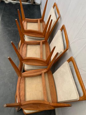 images Faux Leather Dining Chairs Set Of 6 pamono