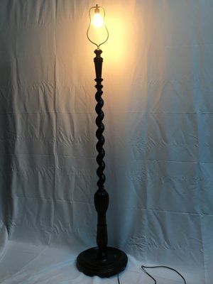 Vintage spiral floor lamp deals