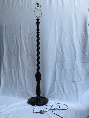 Vintage spiral floor lamp deals