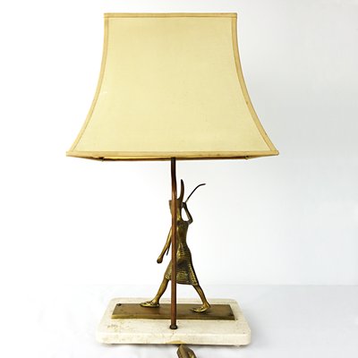 Vintage Neoclassical Marble Foot Table, Lamp Shade That Doesn T Need A Harpoon
