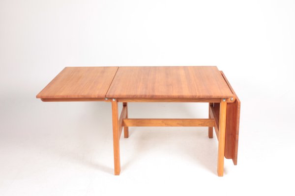 Scandinavian Pinewood Drop Leaf Dining Table By Bernt Pedersen For Eilersen 1960s For Sale At Pamono