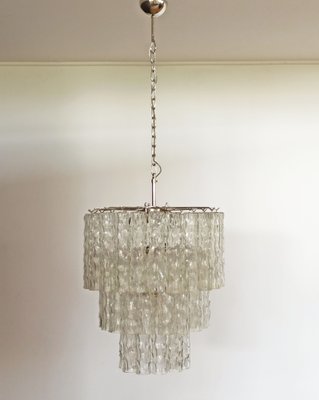 Large 3 Tier Murano Glass Tubular, How To Fix A Chandelier Armor