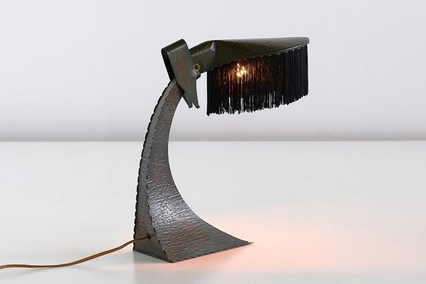 Laser cut desk lamp top