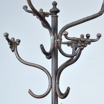 antique cast iron coat rack