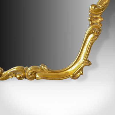 Large Vintage Rococo Style Wall Mirror 1990s For At Pamono Large Vintage Rococo Style Wall Mirror, Vintage Brass Rococo Wall Mirror