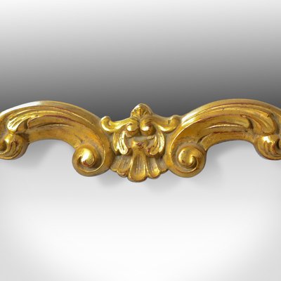 Large Vintage Rococo Style Wall Mirror 1990s For At Pamono Large Vintage Rococo Style Wall Mirror, Vintage Brass Rococo Wall Mirror