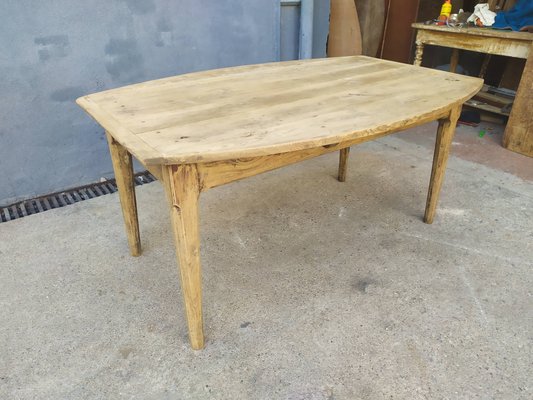Rustic Oval Farmhouse Table For Sale At Pamono