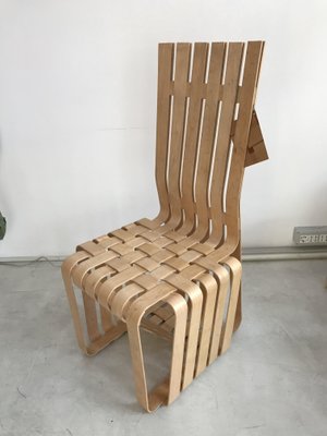 High Sticking Chair By Frank Gehry For, Frank Gehry Outdoor Furniture