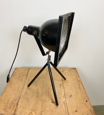 industrial tripod table lamp