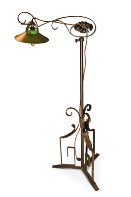 Art nouveau floor lamp outlet