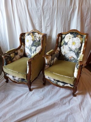 Antique bergere chair deals