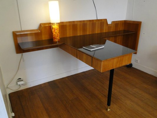 Vintage Italian Wall And Corner Desk 1950s For Sale At Pamono