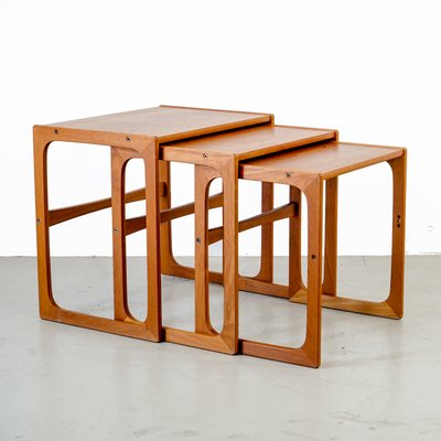 Vintage Scandinavian Side Tables Set Of 3 For Sale At Pamono