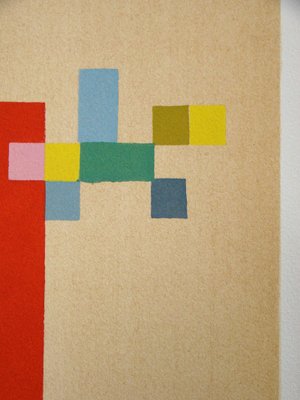 Composition Vertical Horizontal On White Background After Sophie Taeuber Arp 1956 For Sale At Pamono