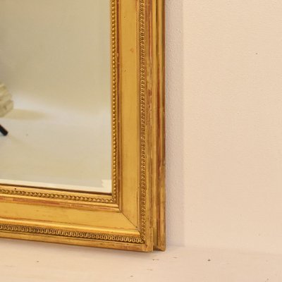 Small Antique Mirror With Gilded Frame, Vintage Gold Framed Mirrors