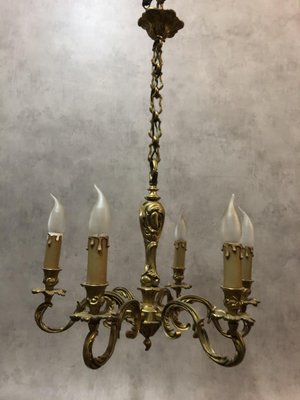 Louis Xv Style Er And Bronze, 3 Candle Covers For Chandeliers