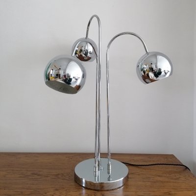 mid century globe table lamp