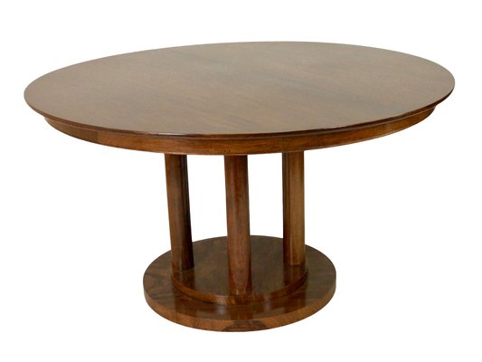 Vintage Mahogany Dining Table by Frank Lloyd Wright for sale at Pamono