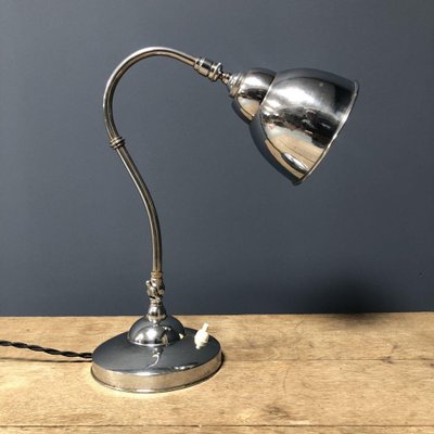 nickel desk lamp