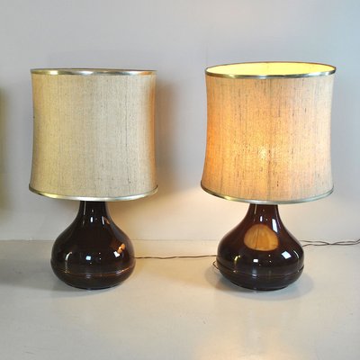 Ceramic Table Lamp from Ferlaro, 1960s for sale at Pamono