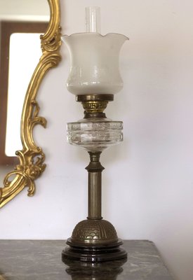 Brass Oil Lamp From Sherwoods Ltd, Brass Oil Lamp Candlestick