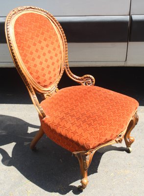 wicker nursing chair