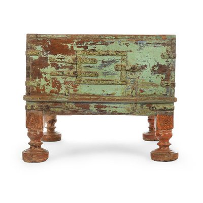 Vintage Weather Wood Nightstand For Sale At Pamono