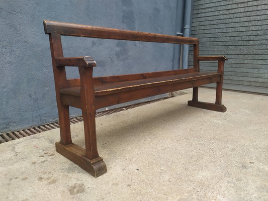 Banc D Eglise Antique En Vente Sur Pamono