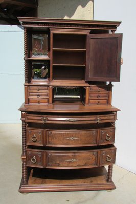 Antique credenza sale desk