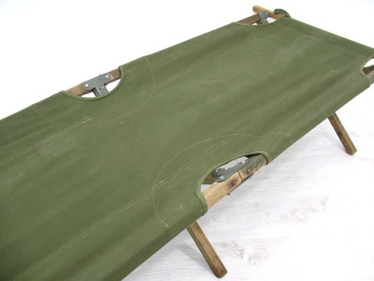 military camp bed