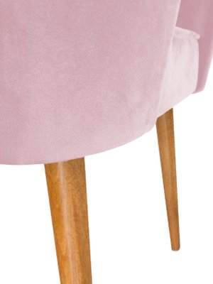 baby pink dining chairs