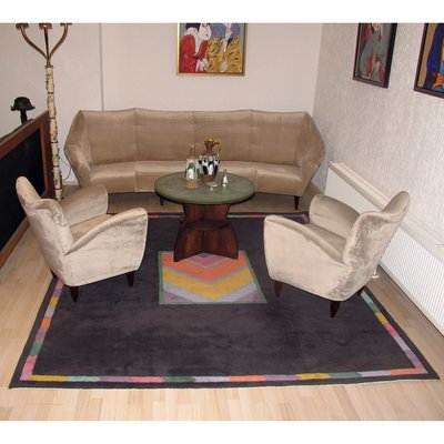 Mid Century Modern Scandinavian Rug By Barbro Peterson For Kinnasand 1970s For Sale At Pamono