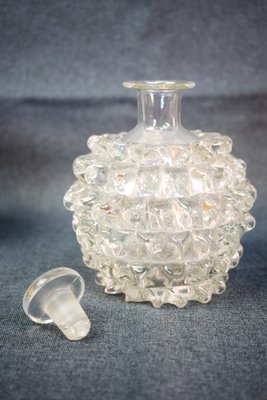 Italian Glass Perfume Bottles, 1940s Italian Glass Perfume Bottles, 1940s