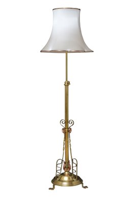 Nouveau outlet floor lamp