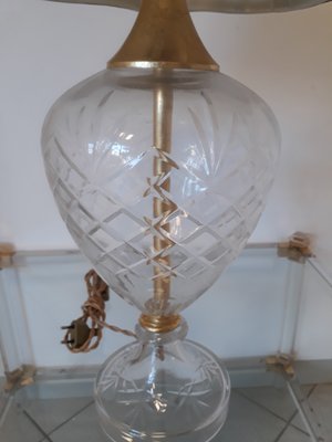 Vintage Crystal Table Lamp