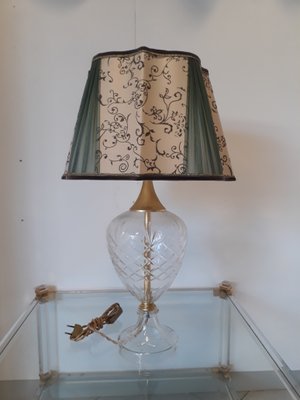 Vintage crystal hotsell table lamps